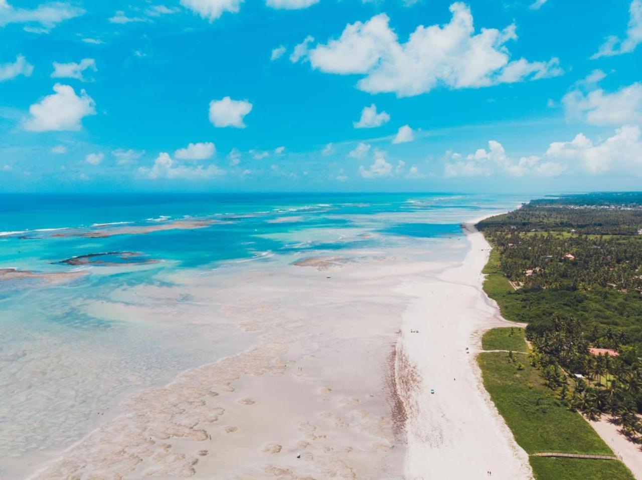 Pousada Pe Na Areia São Miguel dos Milagres Exterior foto