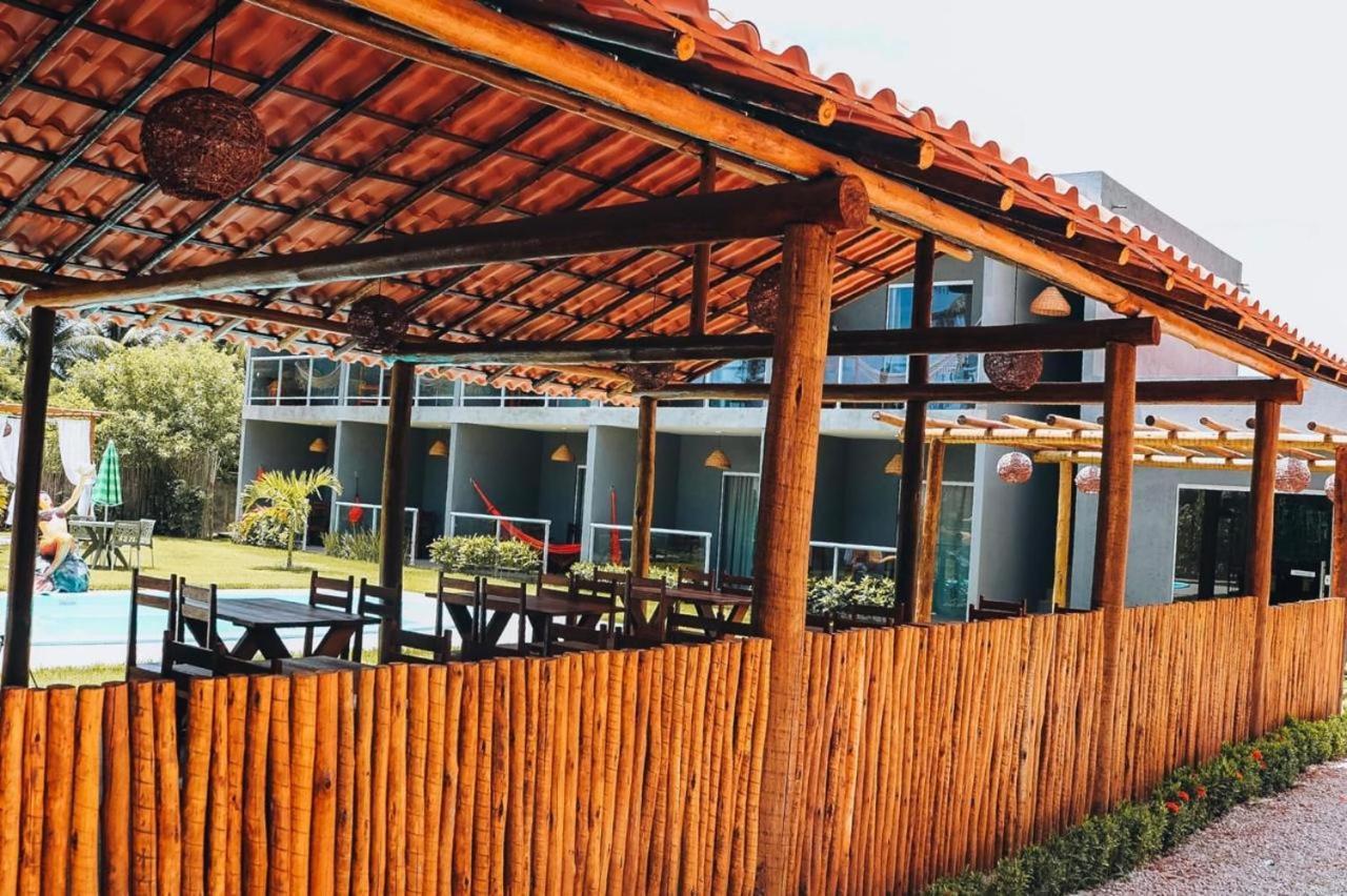 Pousada Pe Na Areia São Miguel dos Milagres Exterior foto